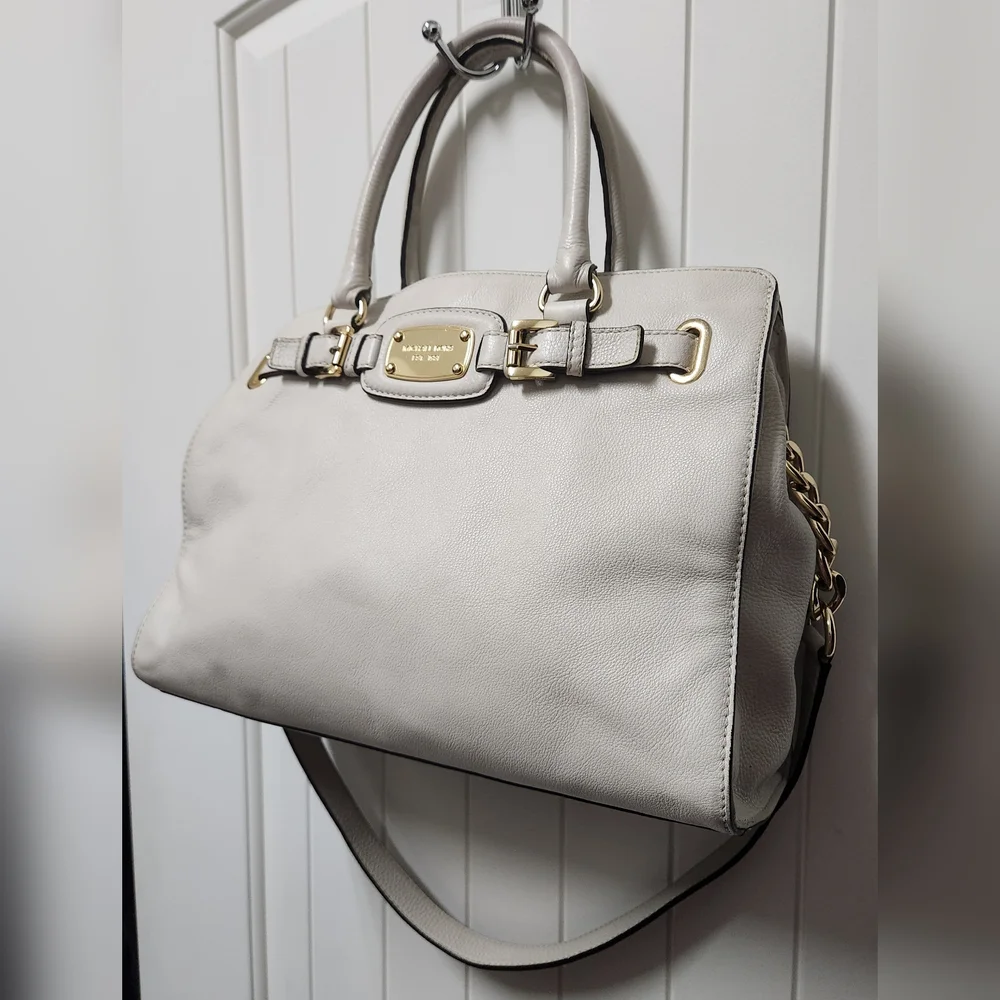 Michael Kors Leather Satchel - Picture 13 of 16